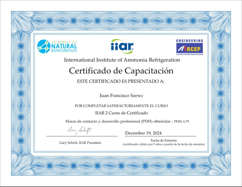 IIAR 2 Juan Francisco Szewc